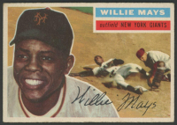 Willie Mays 1956 Topps #130 at PristineAuction.com