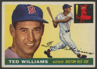Ted Williams 1955 Topps #2 at PristineAuction.com