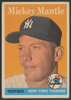 Mickey Mantle 1958 Topps #150 at PristineAuction.com