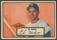 Gil Hodges 1952 Topps #36 at PristineAuction.com