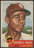 Satchel Paige 1953 Topps #220 RC at PristineAuction.com