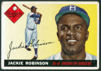 Jackie Robinson 1955 Topps #50 at PristineAuction.com