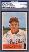 Robin Roberts Signed 1954 Bowman #95 (PSA) at PristineAuction.com