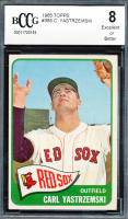 Carl Yastrzemski 1965 Topps #385 (BCCG 8) at PristineAuction.com