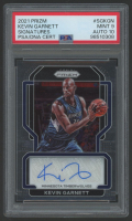 Kevin Garnett 2021 Prizm Signatures #SGKGN (PSA 9 | Autograph Graded 10) at PristineAuction.com