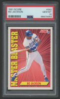 Bo Jackson 1991 Score Master Blaster #692 (PSA 10) at PristineAuction.com