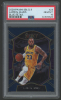 LeBron James 2020 Select Blue Retail #23 (PSA 10) at PristineAuction.com