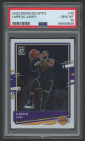 LeBron James 2020 Donruss Optic #13 (PSA 10) at PristineAuction.com
