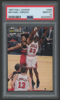 Michael Jordan 1997 Collectors Choice #395 (PSA 10) at PristineAuction.com