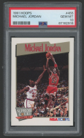 Michael Jordan 1991 Hoops #455 (PSA 10) at PristineAuction.com