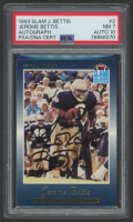 Jerome Bettis 1993 Slam Autograph #2 (PSA 7 | Autograph Graded 10) at PristineAuction.com