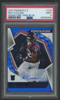 Nico Collins 2021 Panini Rookie & Stars Signature True Blue #130 #68/75 (PSA 9) at PristineAuction.com