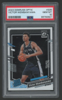 Victor Wembanyama 2023 Donruss Optic RR #225 RC (PSA 10) at PristineAuction.com