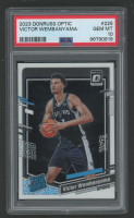 Victor Wembanyama 2023 Donruss Optic RR #225 RC (PSA 10) at PristineAuction.com