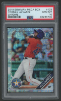 Yordan Alvarez 2019 Bowman Chrome Mega Box Prospects #BCP123 (PSA 10) at PristineAuction.com