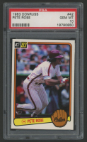 Pete Rose 1983 Donruss #42 (PSA 10) at PristineAuction.com