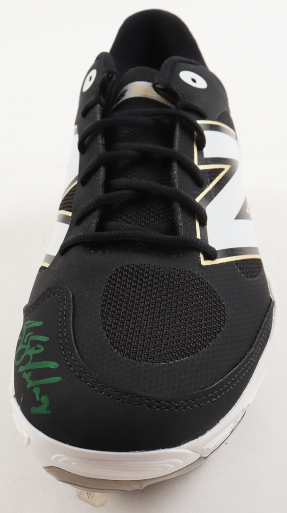 JJ Bleday Signed New Balance Baseball Cleat (Beckett) at PristineAuction.com JJ Bleday Signed New Balance Baseball Cleat (Beckett) at PristineAuction.com