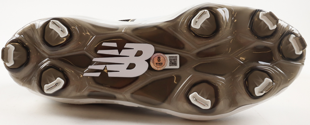 JJ Bleday Signed New Balance Baseball Cleat (Beckett) at PristineAuction.com JJ Bleday Signed New Balance Baseball Cleat (Beckett) at PristineAuction.com