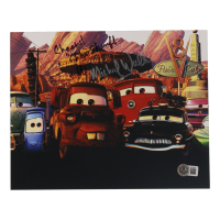 Michael Wallis Signed "Cars" 8x10 Photo Inscribed "Cheers! The Sheriff" (Beckett) at PristineAuction.com