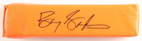 Barry Sanders Signed Full-Size Endzone Pylon (Schwartz) at PristineAuction.com