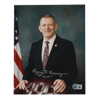 Eugene Kranz Signed 8x10 Photo Inscribed "Flight" (Beckett) at PristineAuction.com