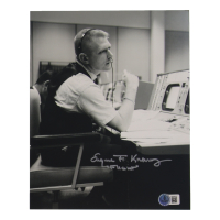 Eugene Kranz Signed 8x10 Photo Inscribed "Flight" (Beckett) at PristineAuction.com