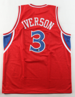 Allen Iverson Signed Jersey (Beckett) at PristineAuction.com