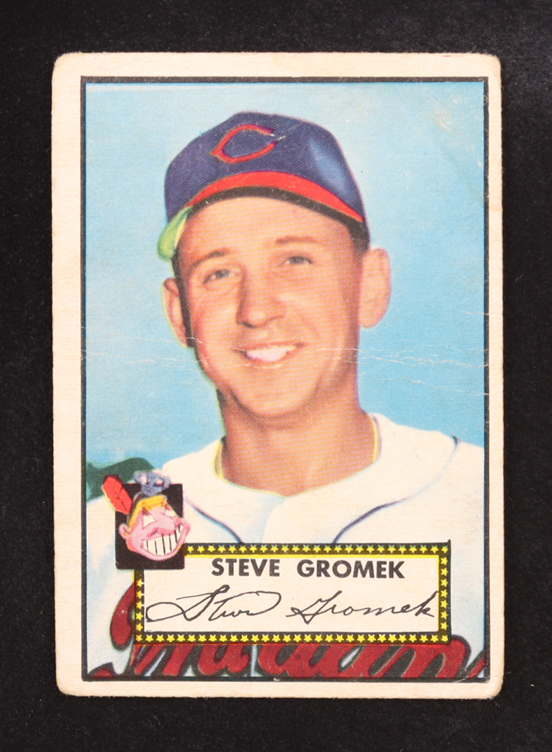 Steve Gromek 1952 Topps #258 at PristineAuction.com Steve Gromek 1952 Topps #258 at PristineAuction.com