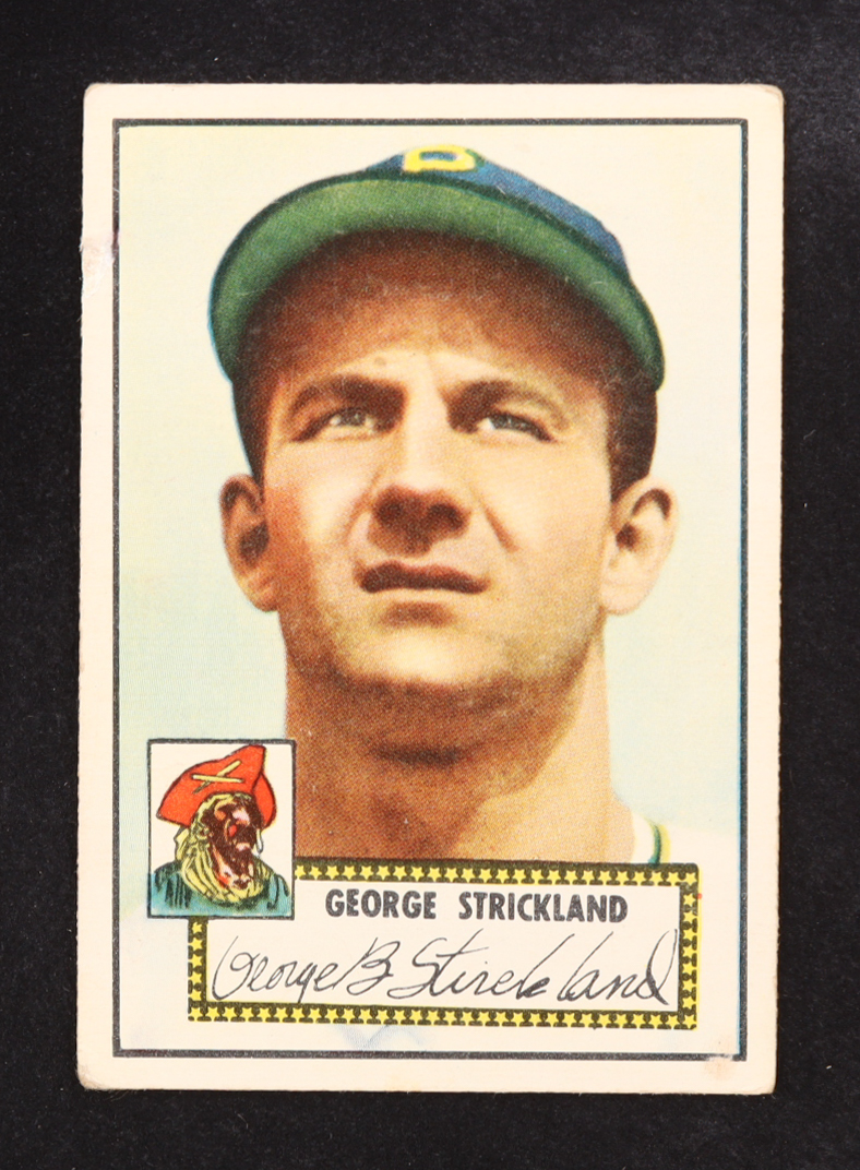 George Strickland 1952 Topps #197 at PristineAuction.com George Strickland 1952 Topps #197 at PristineAuction.com