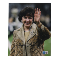 Gayle Benson Signed Saints 8x10 Photo (Beckett) at PristineAuction.com