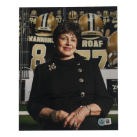 Gayle Benson Signed Saints 8x10 Photo (Beckett) at PristineAuction.com