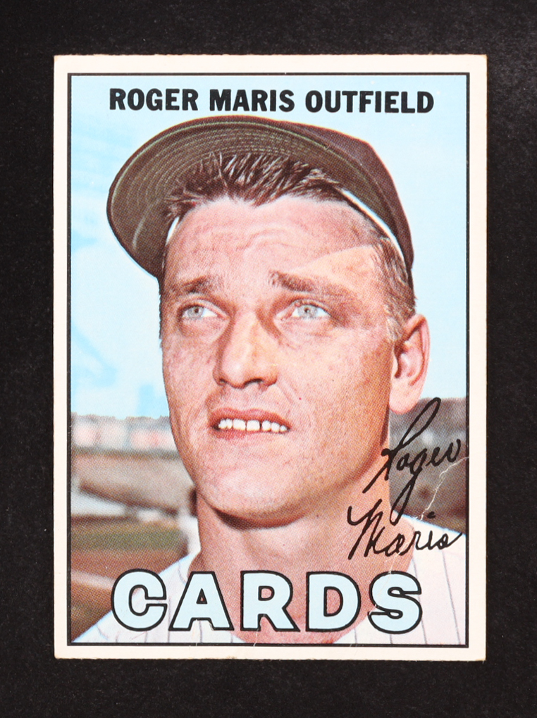 Roger Maris 1967 Topps #45 at PristineAuction.com Roger Maris 1967 Topps #45 at PristineAuction.com