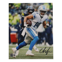 Amon-Ra St. Brown Signed Lions 8x10 Photo (Beckett) at PristineAuction.com