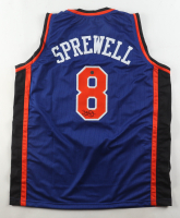 Latrell Sprewell Signed Jersey (AWM) at PristineAuction.com