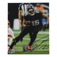 Tyler Allgeier Signed Falcons 8x10 Photo (Beckett) at PristineAuction.com