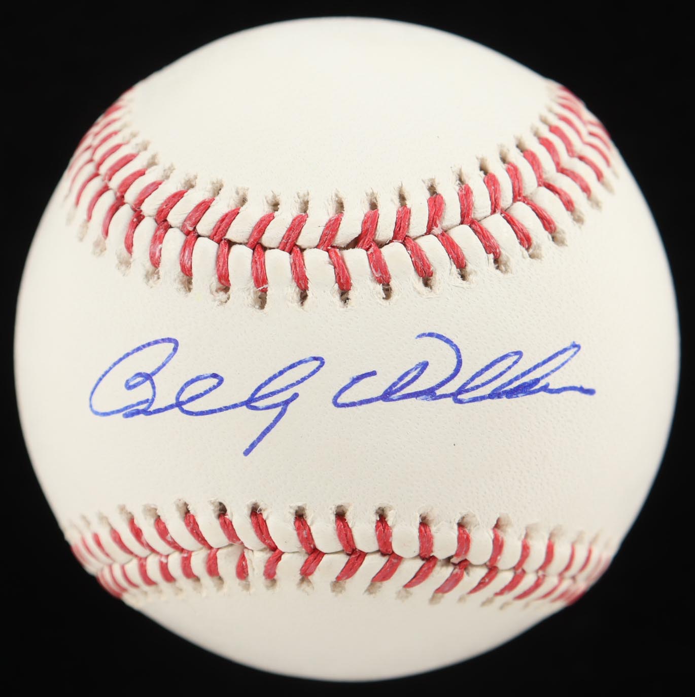 Billy Williams Signed OML Baseball (Schwartz) at PristineAuction.com Billy Williams Signed OML Baseball (Schwartz) at PristineAuction.com