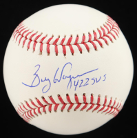 Billy Wagner Signed OML Baseball Inscribed "422 Svs" (Schwartz) at PristineAuction.com