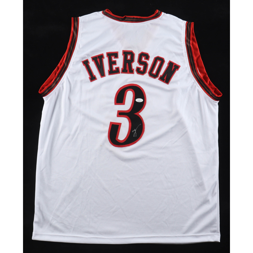 Allen Iverson Signed Jersey (JSA) at PristineAuction.com