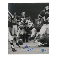 Herman Edwards Signed Eagles 8x10 Photo (Beckett) at PristineAuction.com