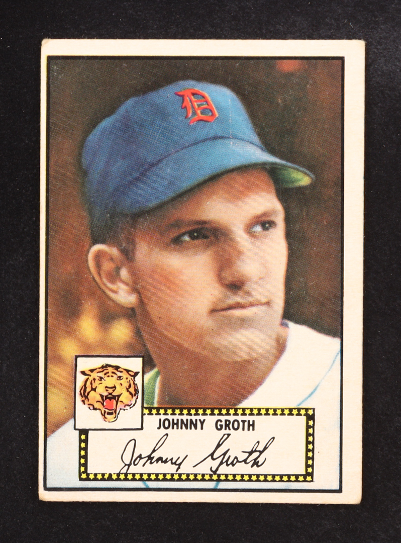Johnny Groth 1952 Topps #25 at PristineAuction.com Johnny Groth 1952 Topps #25 at PristineAuction.com