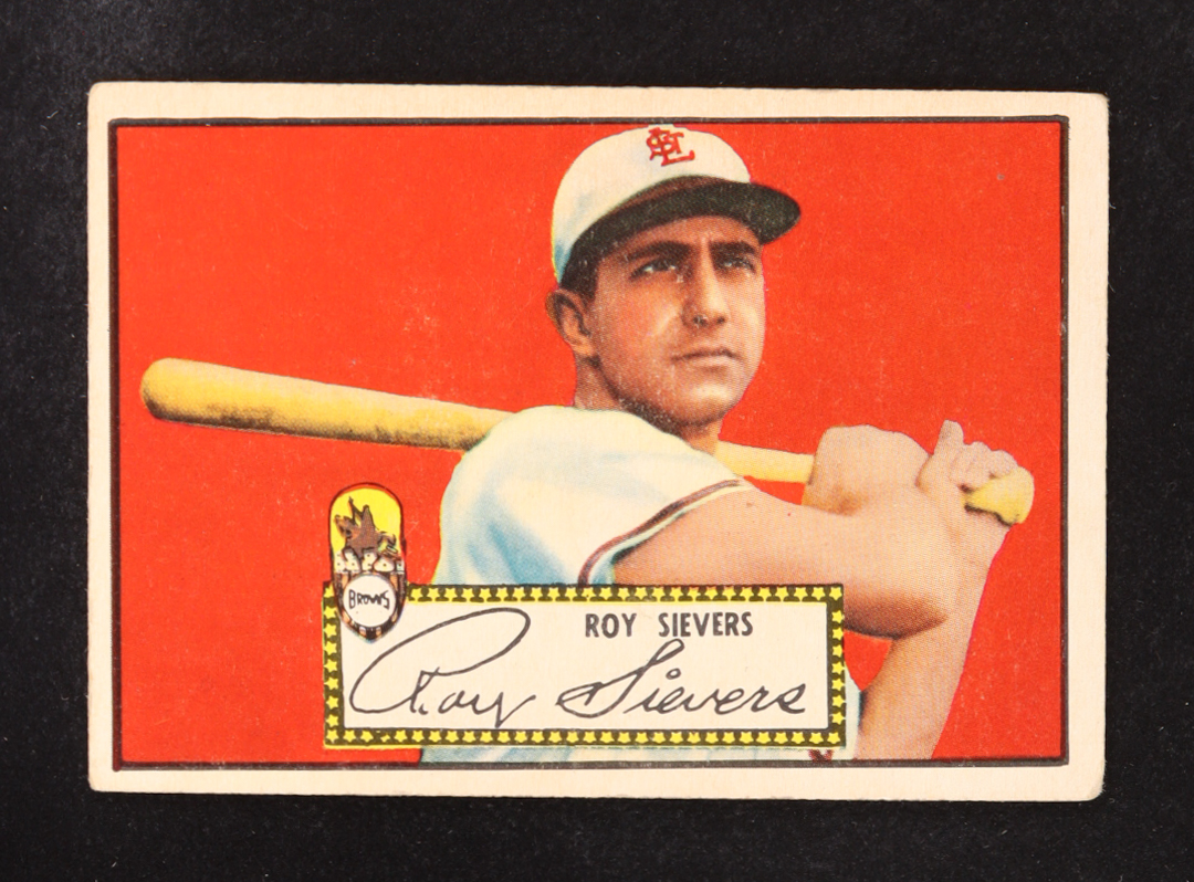 Roy Sievers 1952 Topps #64 at PristineAuction.com Roy Sievers 1952 Topps #64 at PristineAuction.com