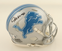 Jameson Williams Signed Lions Speed Mini Helmet (Beckett) at PristineAuction.com