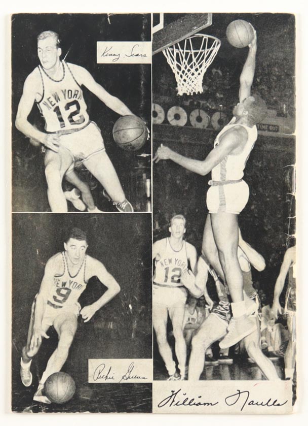 Knicks 1957-58 Season Program Magazine at PristineAuction.com Knicks 1957-58 Season Program Magazine at PristineAuction.com