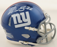 Devin Singletary Signed Giants Speed Mini Helmet (Beckett) at PristineAuction.com