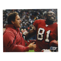 Steve Mariucci Signed 49ers 8x10 Photo (Beckett) at PristineAuction.com