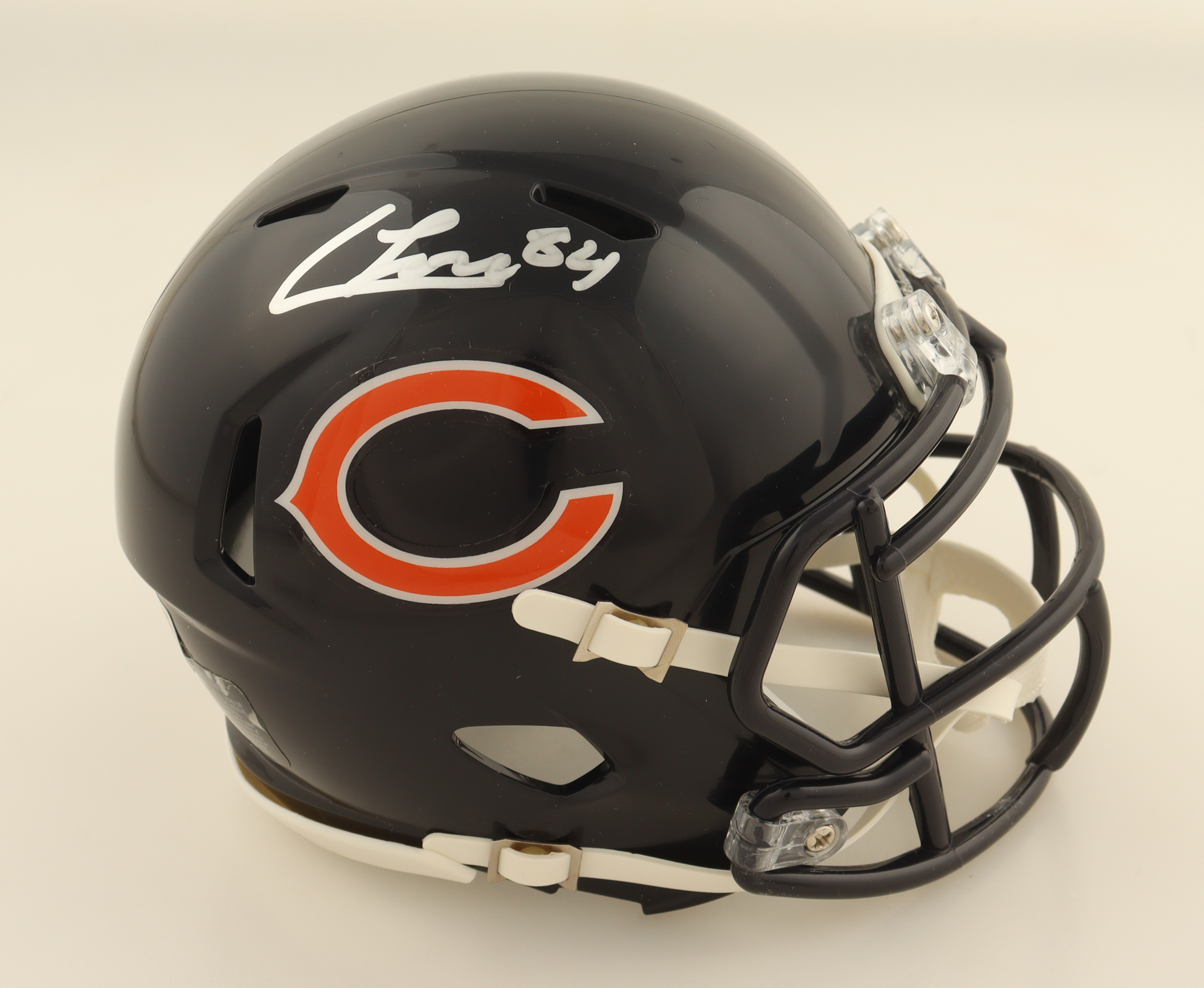 Colston Loveland Signed Bears Speed Mini Helmet (Beckett) at PristineAuction.com Colston Loveland Signed Bears Speed Mini Helmet (Beckett) at PristineAuction.com