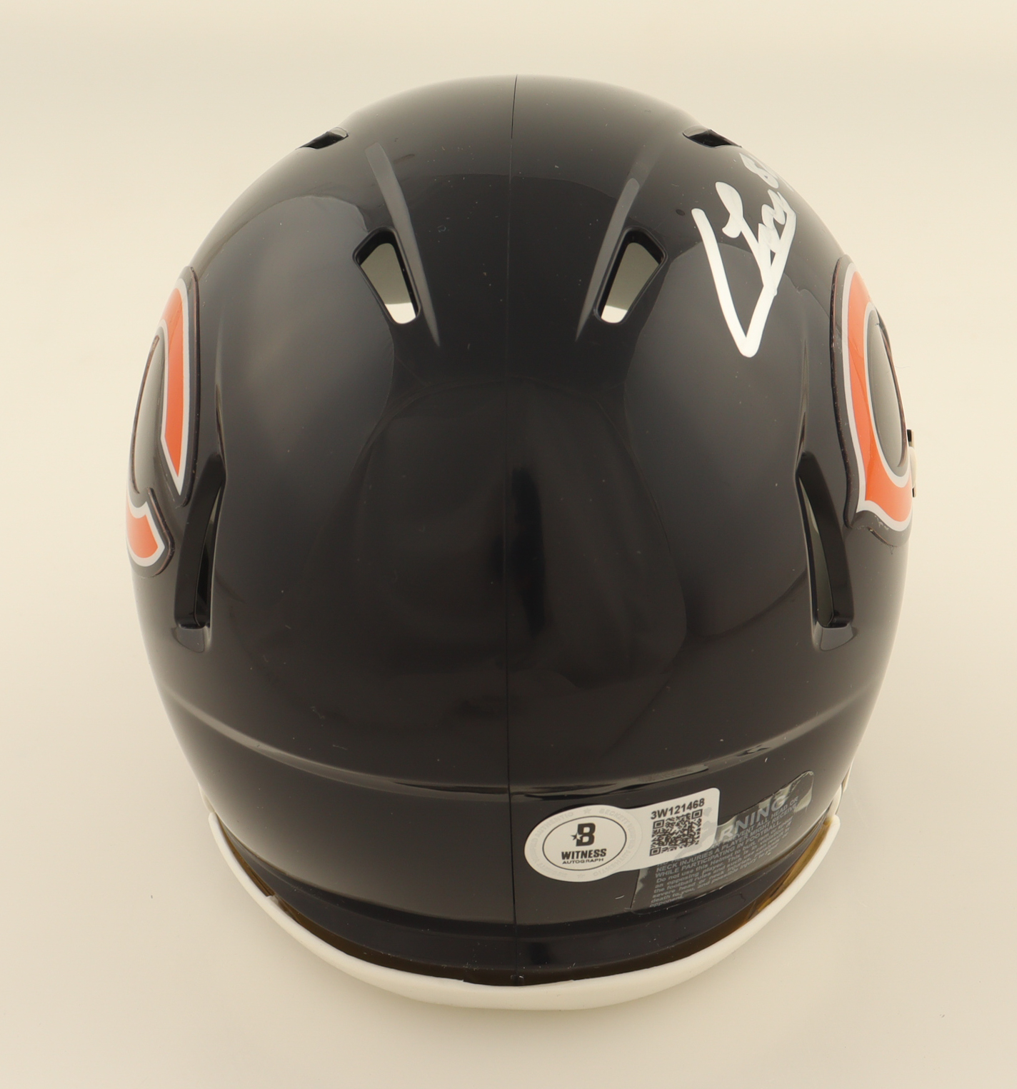 Colston Loveland Signed Bears Speed Mini Helmet (Beckett) at PristineAuction.com Colston Loveland Signed Bears Speed Mini Helmet (Beckett) at PristineAuction.com
