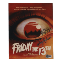 Harry Manfredini Signed "Friday the 13th" 8x10 Photo with Hand Drawn Sketch (Beckett) at PristineAuction.com