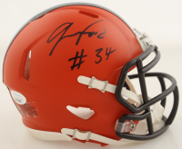 Jerome Ford Signed Browns Speed Mini Helmet (JSA) at PristineAuction.com