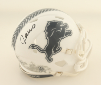 Jameson Williams Signed Lions Salute to Service Alternate Speed Mini Helmet (Beckett) at PristineAuction.com